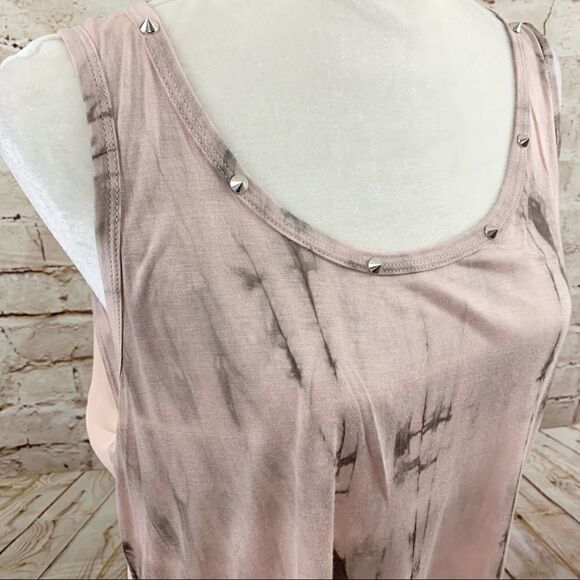 E hanger M tie dye studded tunic top - Picture 4 of 5